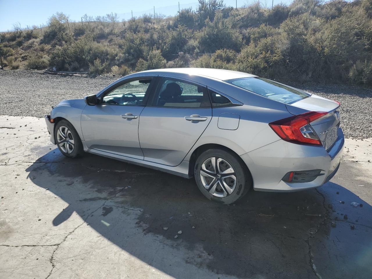 Lot #3317104981 2017 HONDA CIVIC LX