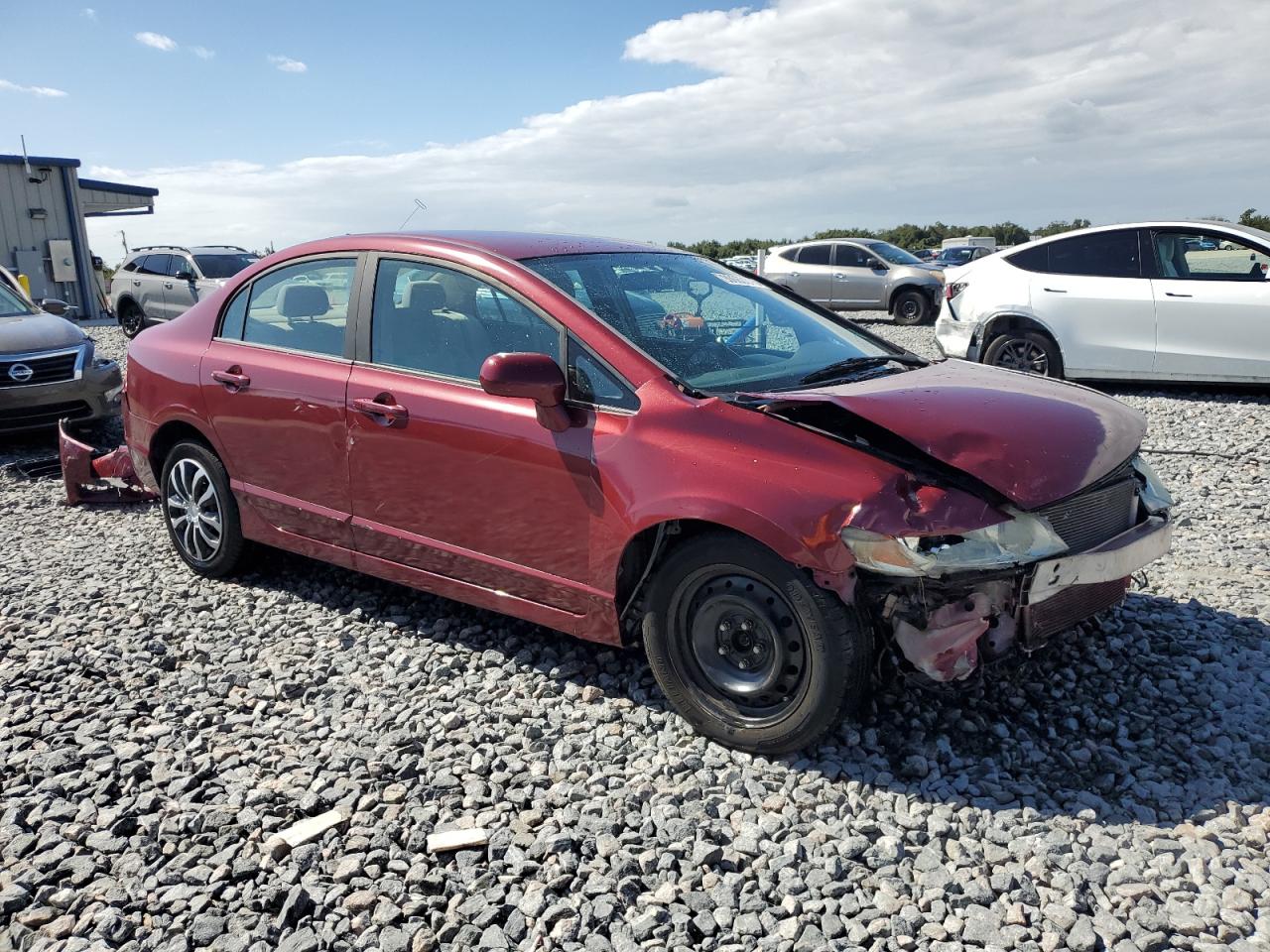 Lot #3301858996 2009 HONDA CIVIC LX