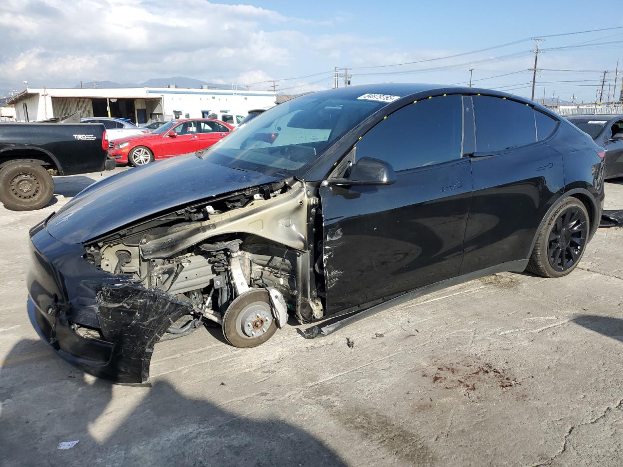 Lot #3309605567 2021 TESLA MODEL Y