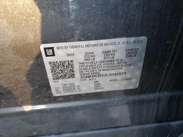 2020 CHEVROLET BLAZER 2LT #3308281187