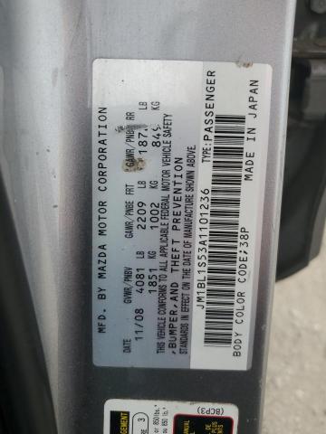 2010 MAZDA 3 S - JM1BL1S53A1101236