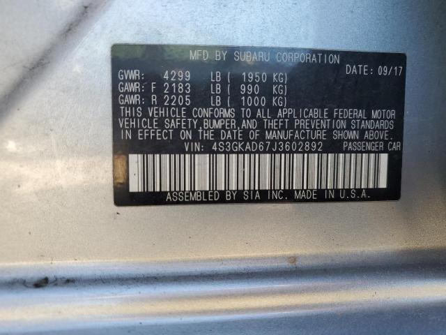 2018 SUBARU IMPREZA PR #3281506996