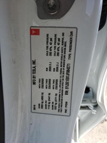 2018 TESLA MODEL 3 5YJ3E1EB7JF084271