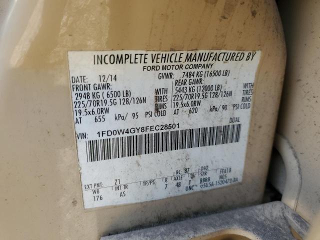 2015 FORD F450 SUPER #3290235215