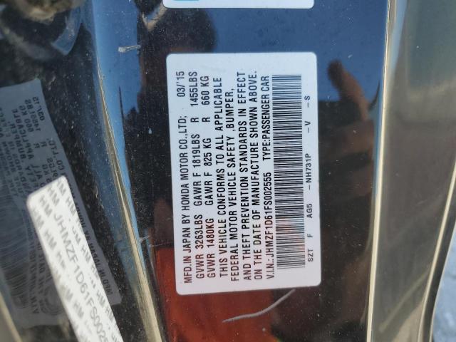 2015 HONDA CR-Z EX #3300633919