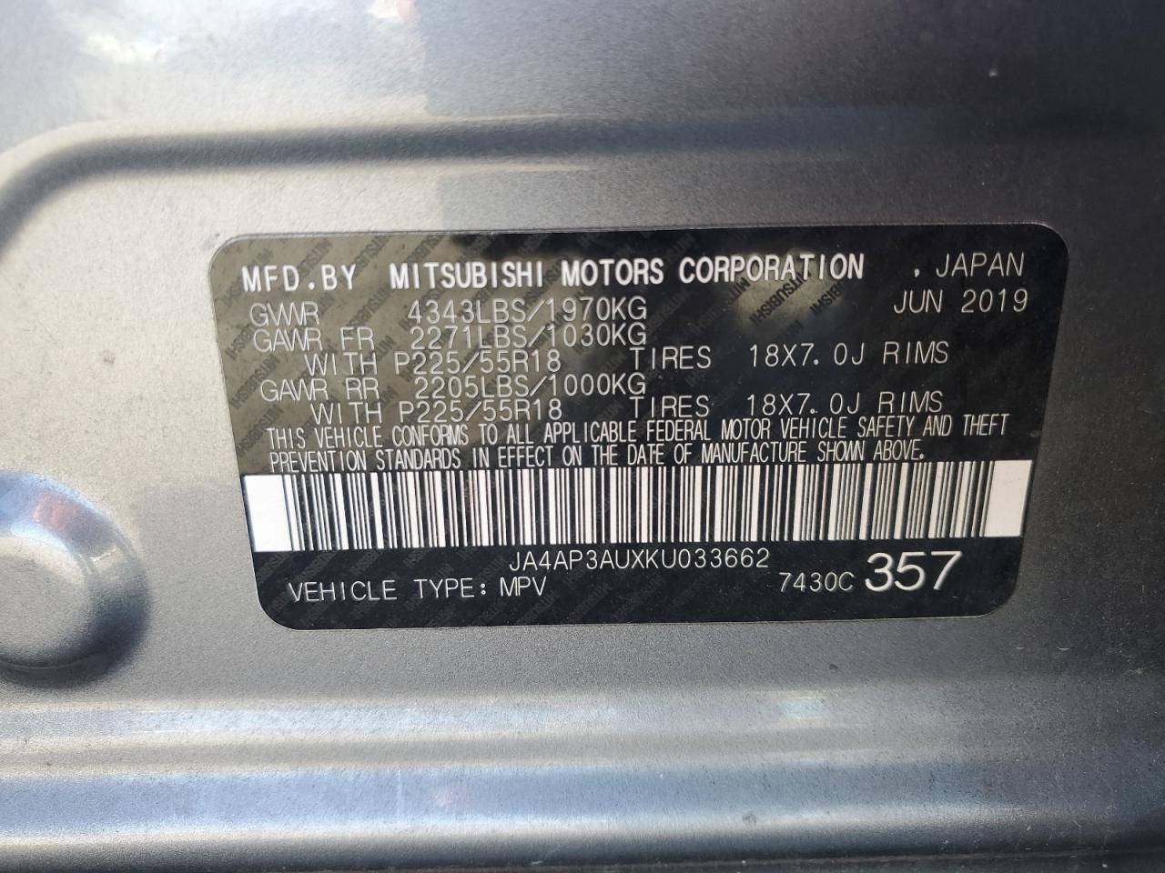 MITSUBISHI OUTLANDER ES