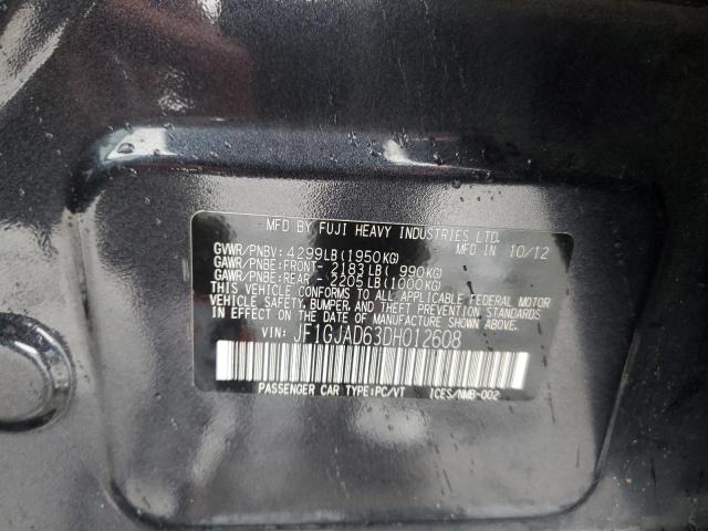 2013 SUBARU IMPREZA PR #3302858908