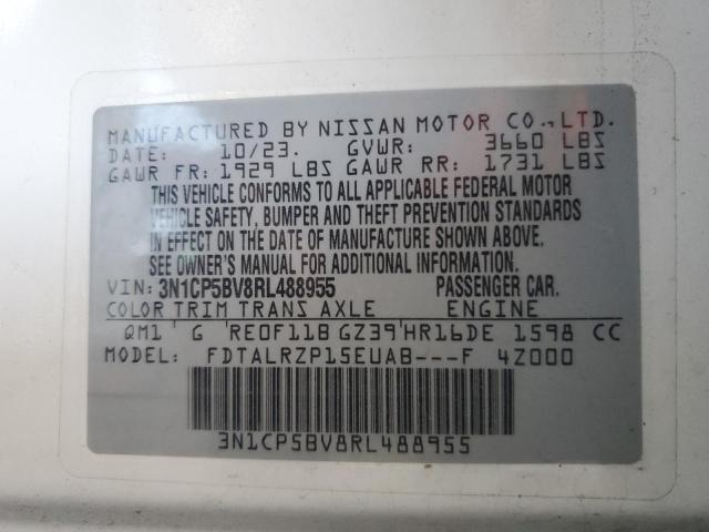 2024 NISSAN KICKS S 3N1CP5BV8RL488955