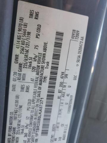 2020 FORD TRANSIT T- #3305483080