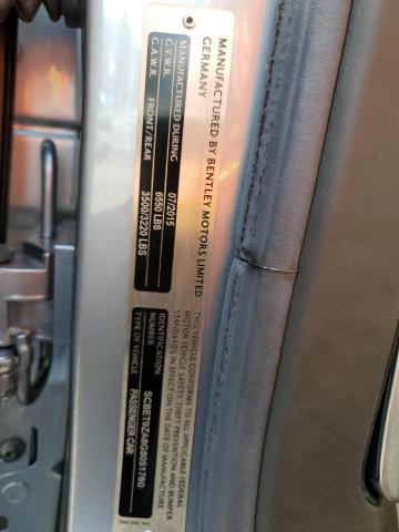 2016 BENTLEY FLYING SPU SCBET9ZA8G8051760