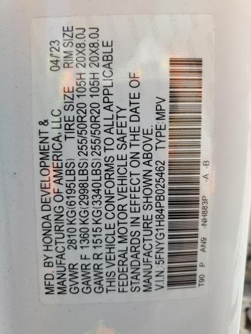 2023 HONDA PILOT ELIT #3301750400