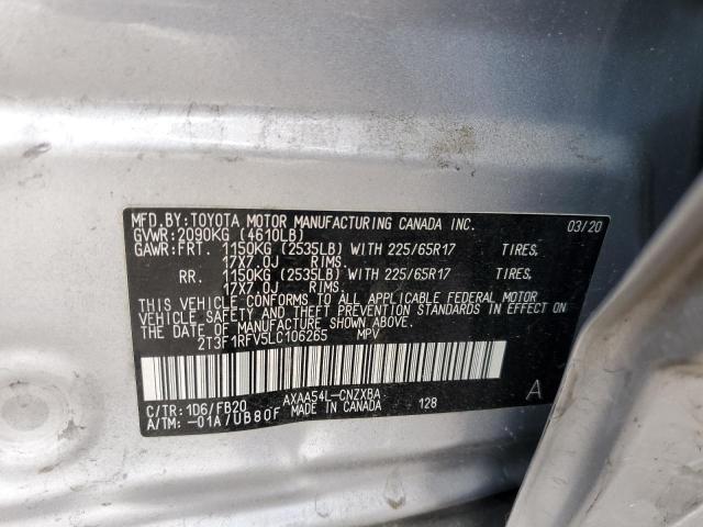 2020 TOYOTA RAV4 LE #3302700008