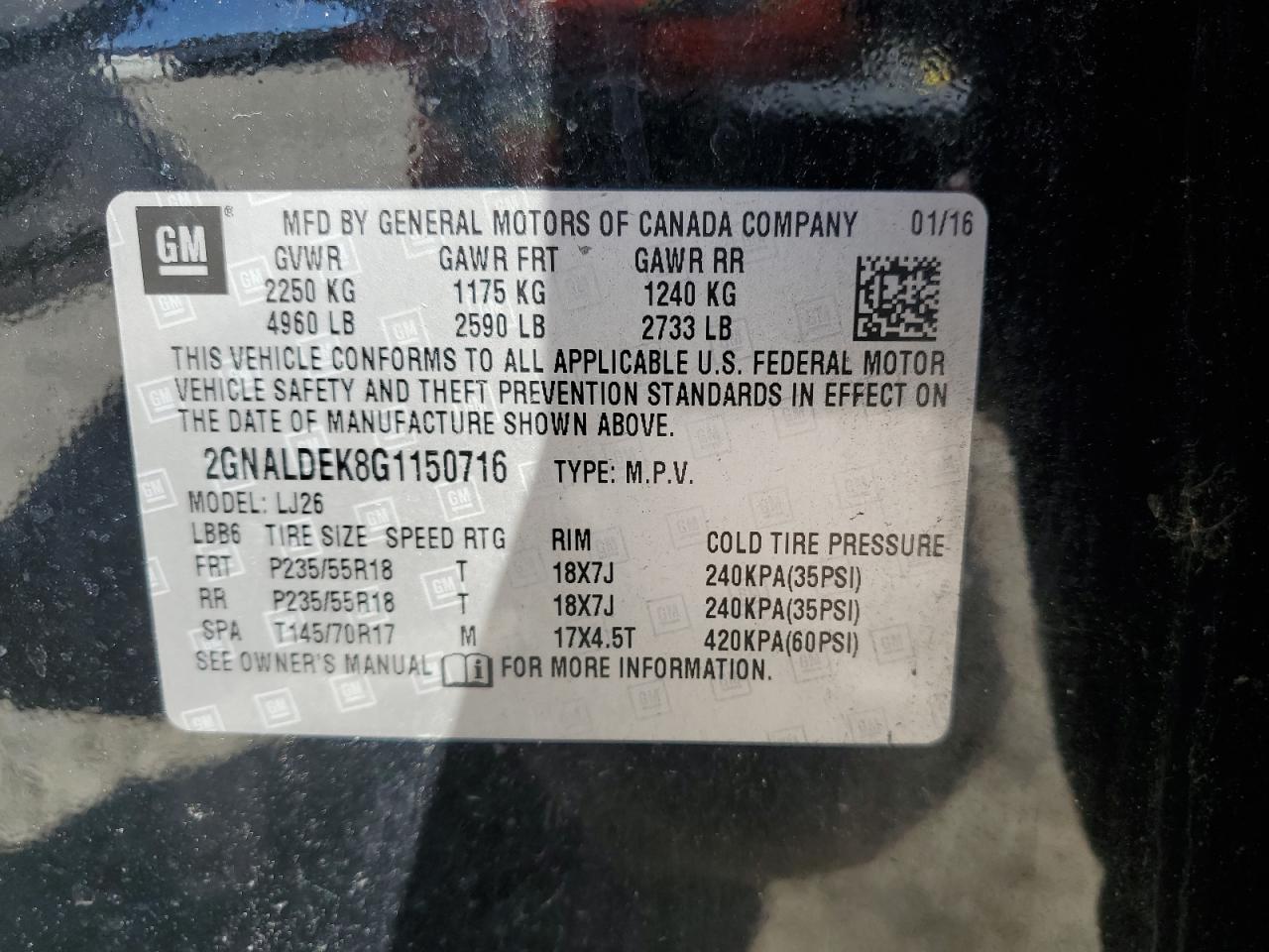 CHEVROLET EQUINOX LTZ