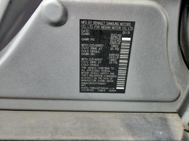 2015 NISSAN ROGUE S - KNMAT2MV0FP548187