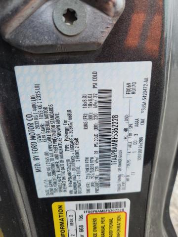 2015 FORD MUSTANG - 1FA6P8AM8F5362228