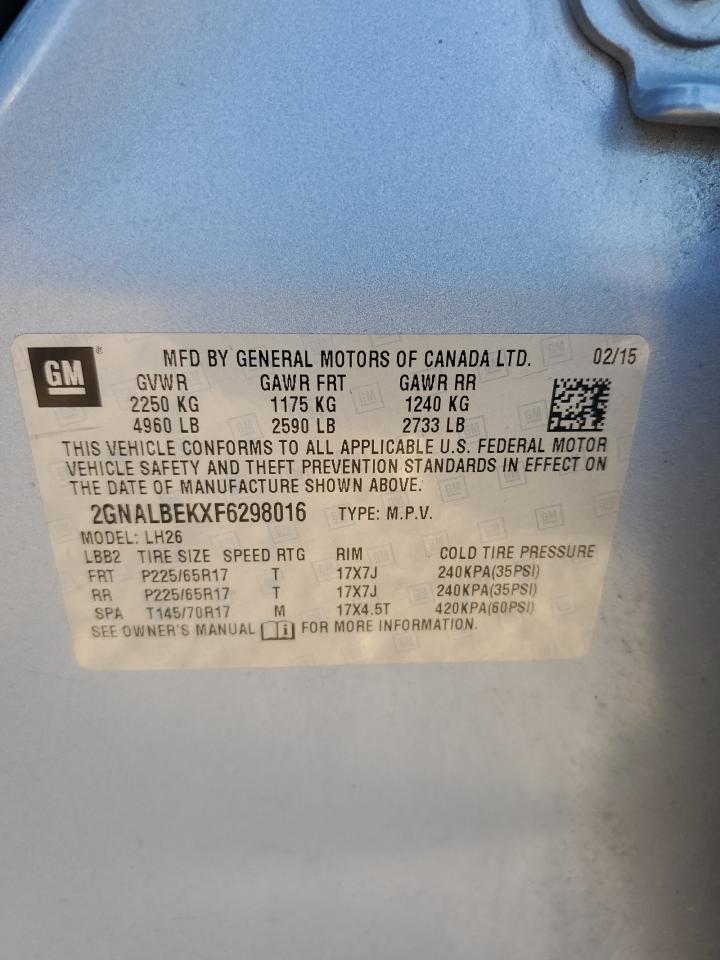 CHEVROLET EQUINOX LT