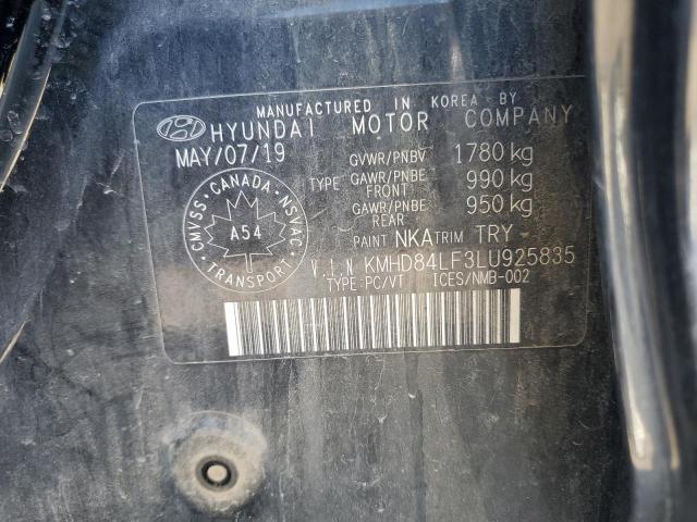 2020 HYUNDAI ELANTRA SE - KMHD84LF3LU925835