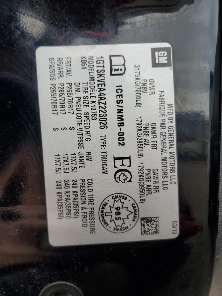 GMC SIERRA K1500 SLE