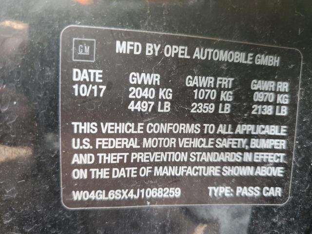 2018 BUICK REGAL PREF #3297145530