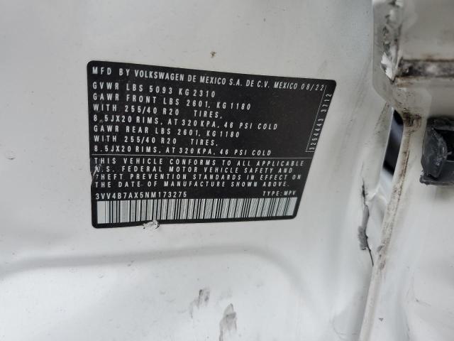 2022 VOLKSWAGEN TIGUAN SEL #3301801383