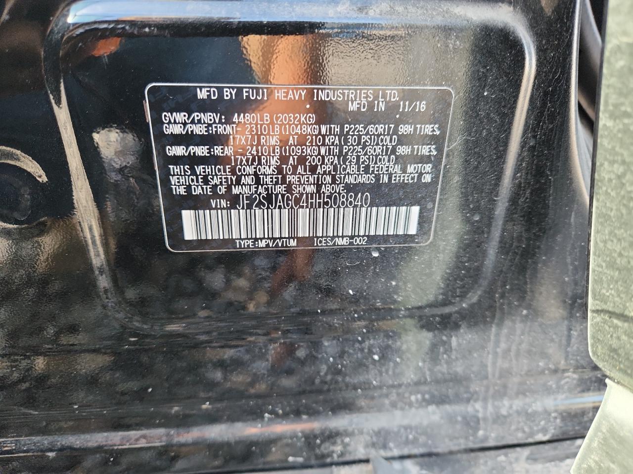 SUBARU FORESTER 2.5I PREMIUM