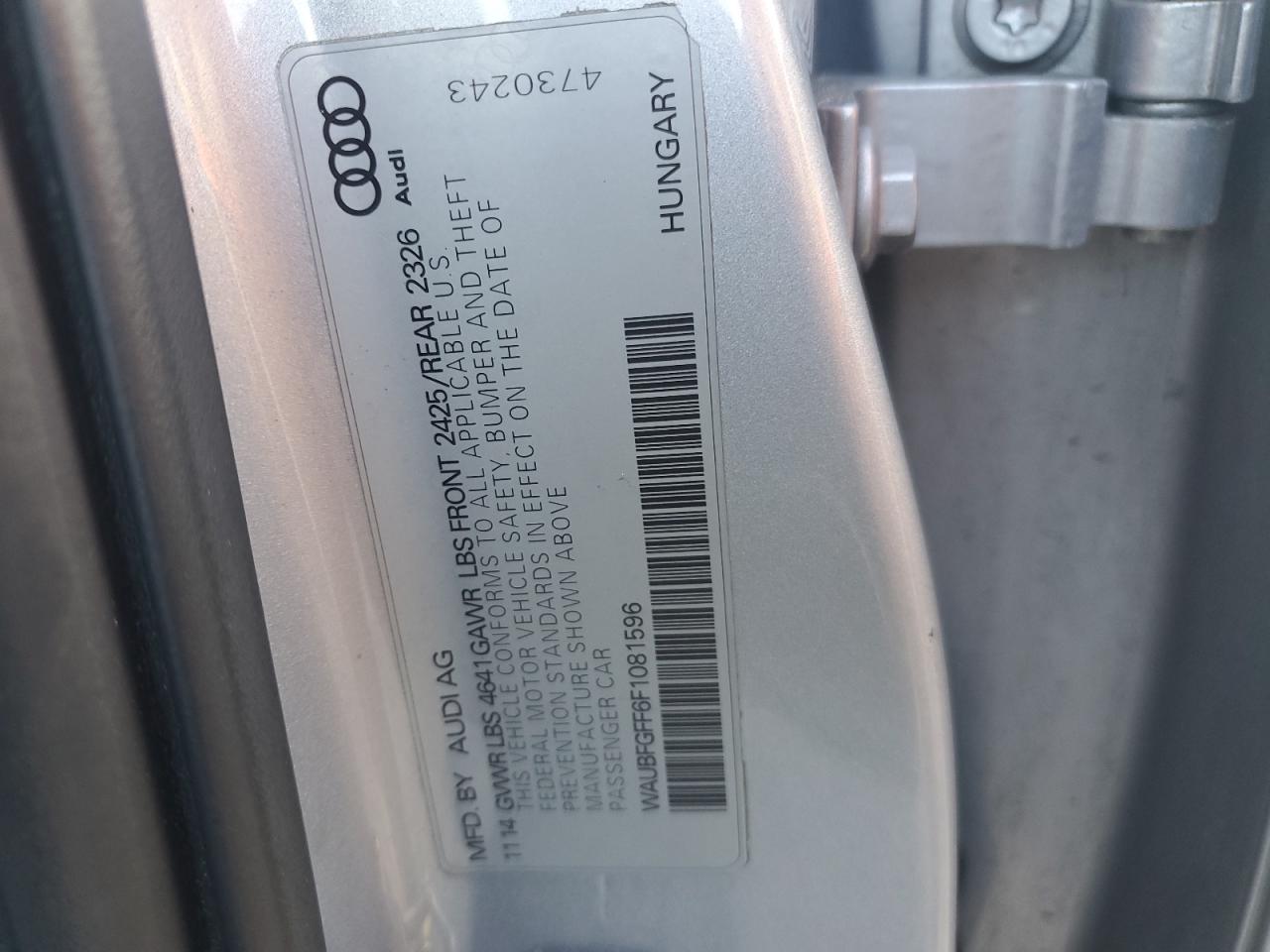 AUDI S3 PREMIUM PLUS