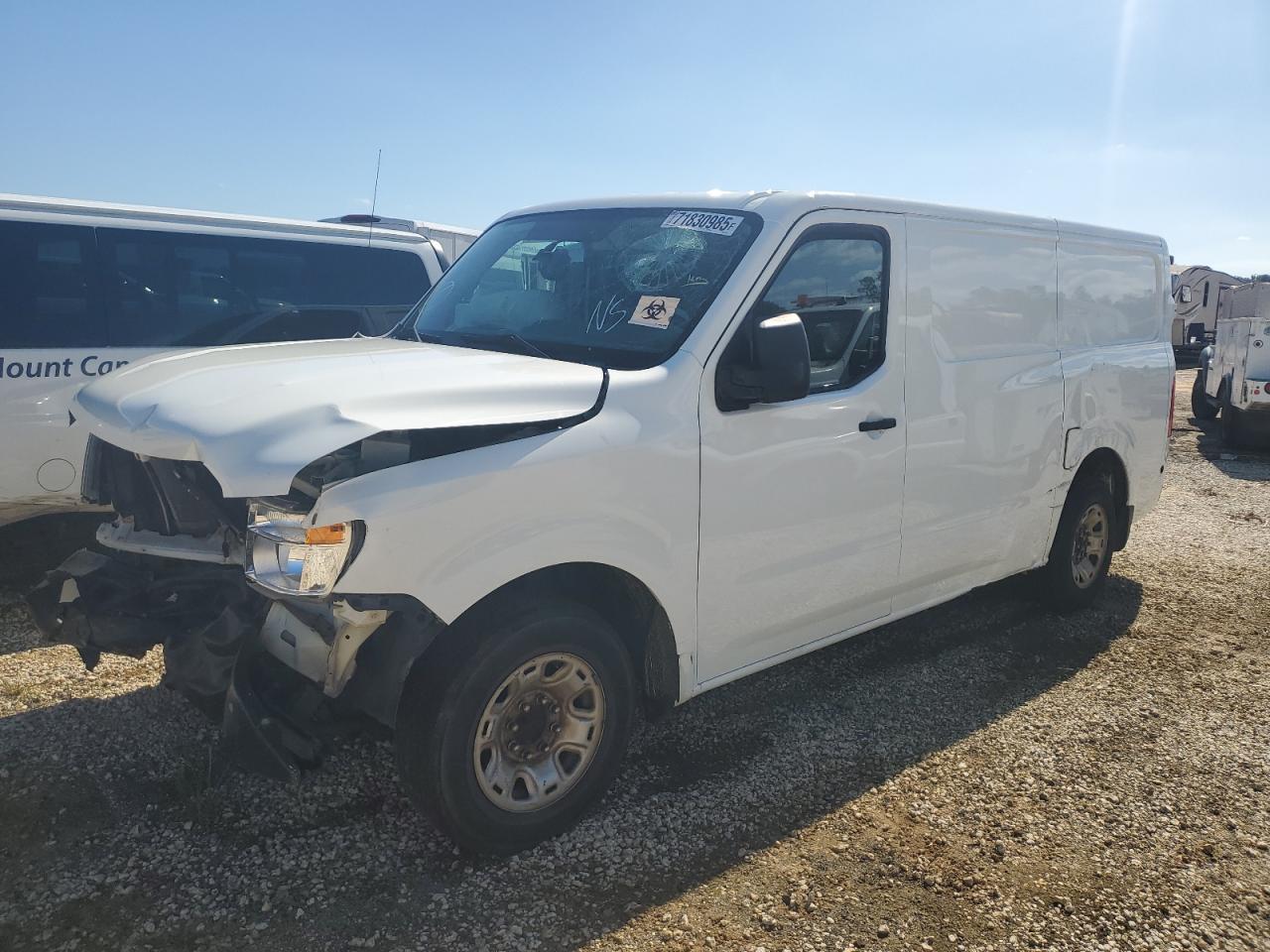 Lot #3291433131 2020 NISSAN NV 2500 S