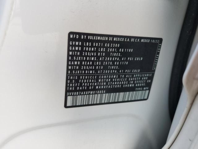 2023 VOLKSWAGEN TIGUAN SE 3VV8B7AX8PM018854