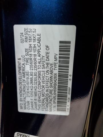 2024 HONDA ODYSSEY EX #3303779445