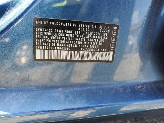 2020 VOLKSWAGEN JETTA SEL #3290281251