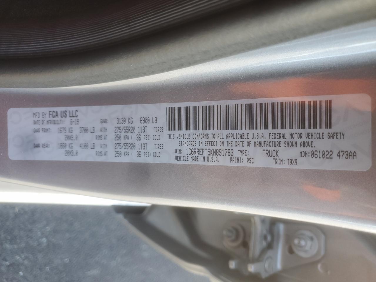 RAM 1500 BIG HORN/LONE STAR