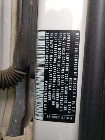 2015 VOLKSWAGEN BEETLE TDI 3VWJA7AT8FM626062