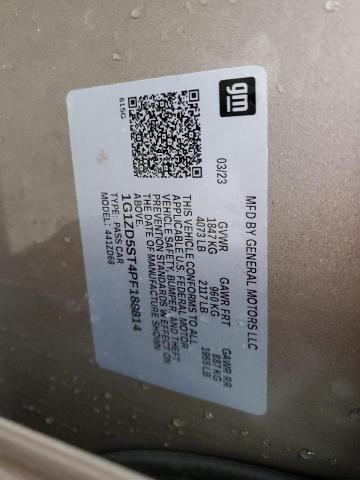 2023 CHEVROLET MALIBU LT - 1G1ZD5ST4PF188814