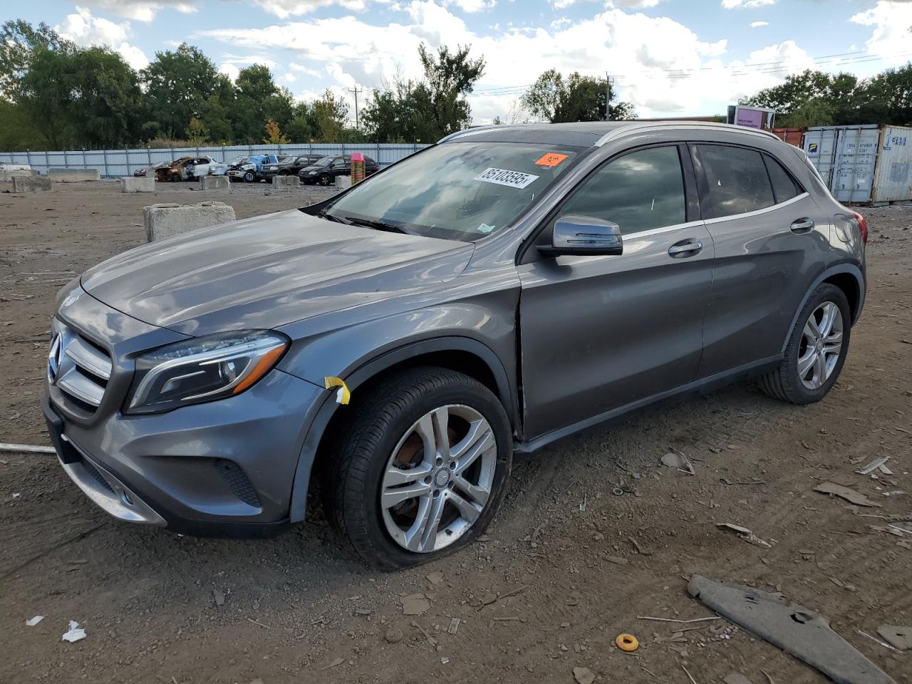Lot #3260439562 2015 MERCEDES-BENZ GLA 250 4M