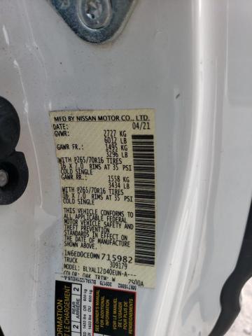 2021 NISSAN FRONTIER S - 1N6ED0CE0MN715982