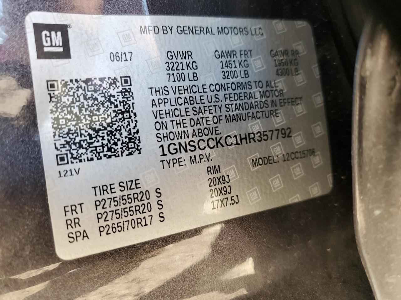 CHEVROLET TAHOE C1500 PREMIER