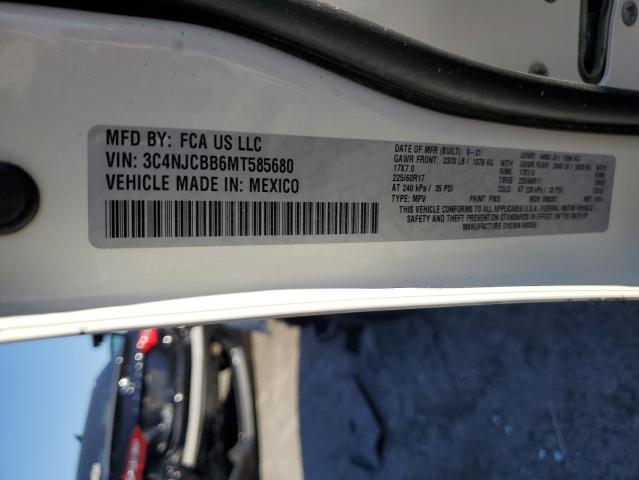 2021 JEEP COMPASS LA - 3C4NJCBB6MT585680