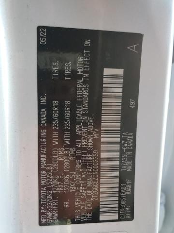 2022 LEXUS NX 350 #3284953964