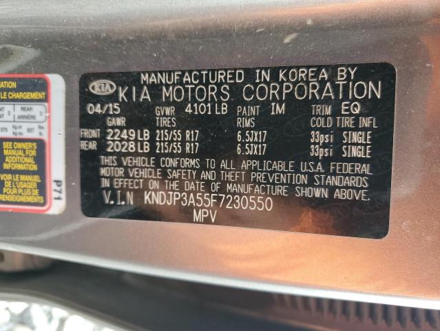 2015 KIA SOUL + - KNDJP3A55F7230550