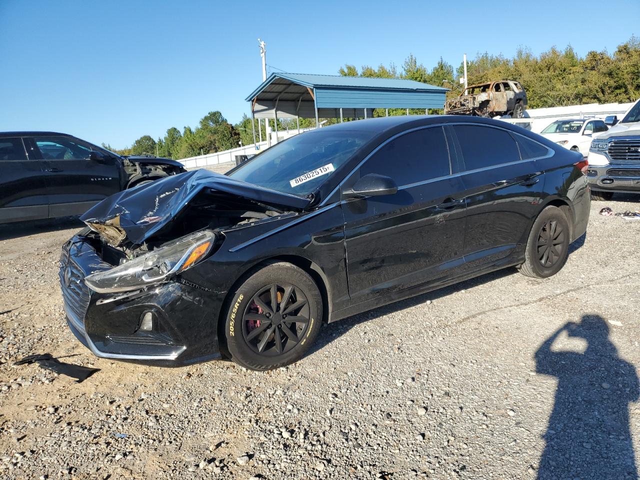 Lot #3298024128 2019 HYUNDAI SONATA SE