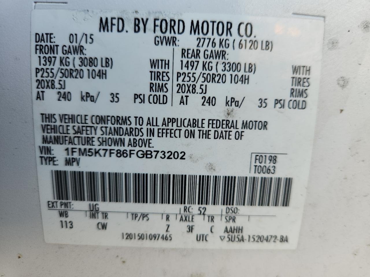 FORD EXPLORER LIMITED