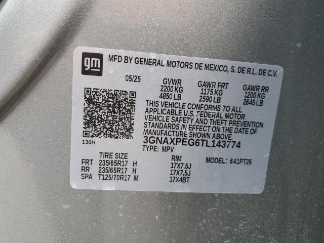 2026 CHEVROLET EQUINOX LT #3291171062