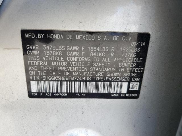 2015 HONDA FIT EX #3282583877