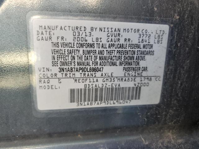 2013 NISSAN SENTRA S #3270706876