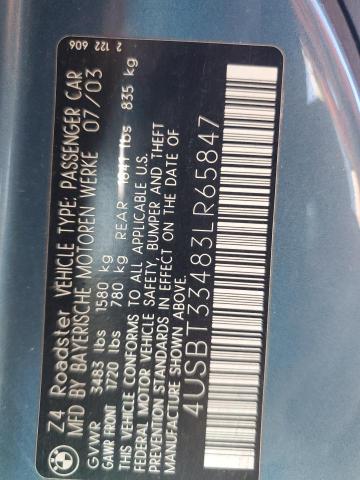 2003 BMW Z4 2.5 #3286688309