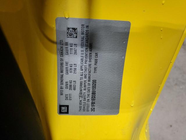 2011 CHEVROLET CAMARO LT #3298038136