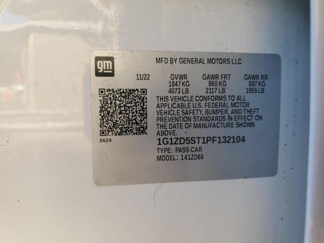 2023 CHEVROLET MALIBU LT - 1G1ZD5ST1PF132104