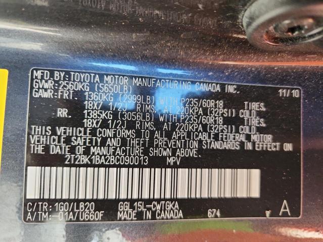 2011 LEXUS RX 350 #3285015967