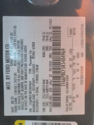 2024 FORD MUSTANG GT #3301782336