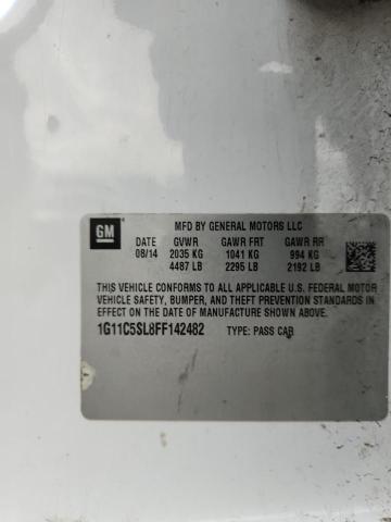 2015 CHEVROLET MALIBU 1LT #3281593385